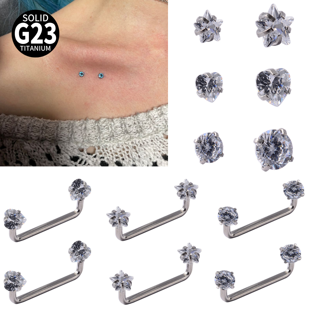 Dermal Anchor Top - 3-1 adet implant sınıfı titanyum mikrodermal
