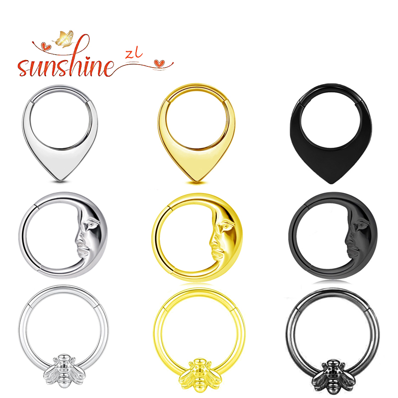 Body Jewelry Quality - 1PS Paslanmaz Çelik Yüksek Kaliteli Su