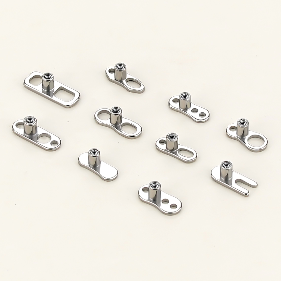 Dermal Anchor Top - 5 Adet/10 Adet/50 Adet Titanyum Dermal