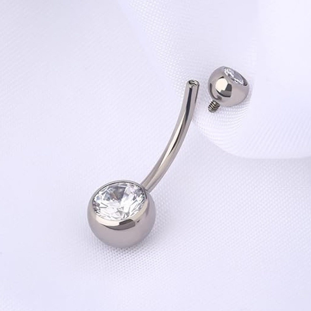 Body Jewelry Quality - Yüksek Kaliteli Titanyum Malzeme Göbek Piercingleri