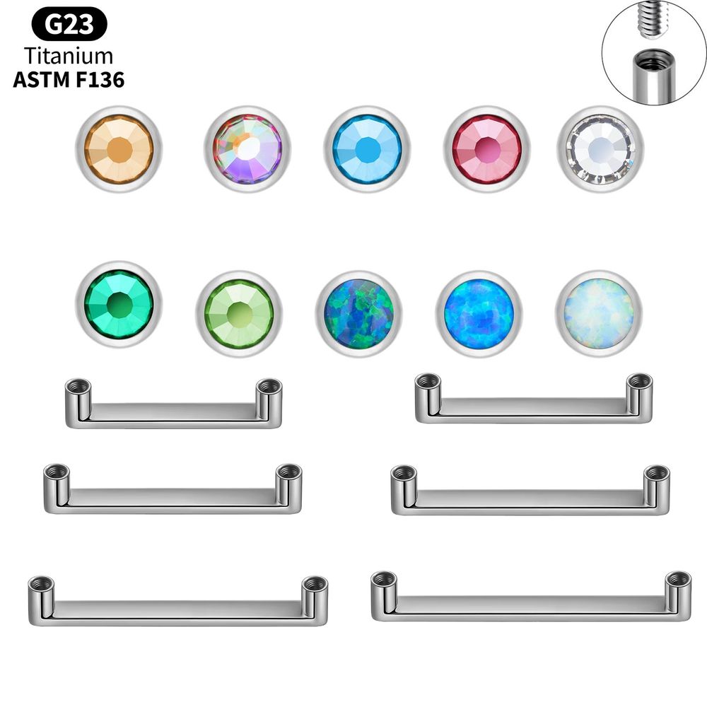 Dermal Anchor Top - ASTM F136 Titanyum Dermal Ankraj Üst