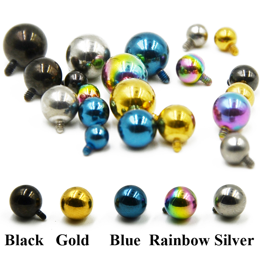 Dermal Anchor Top - 1 adet cerrahi çelik mikro Dermal