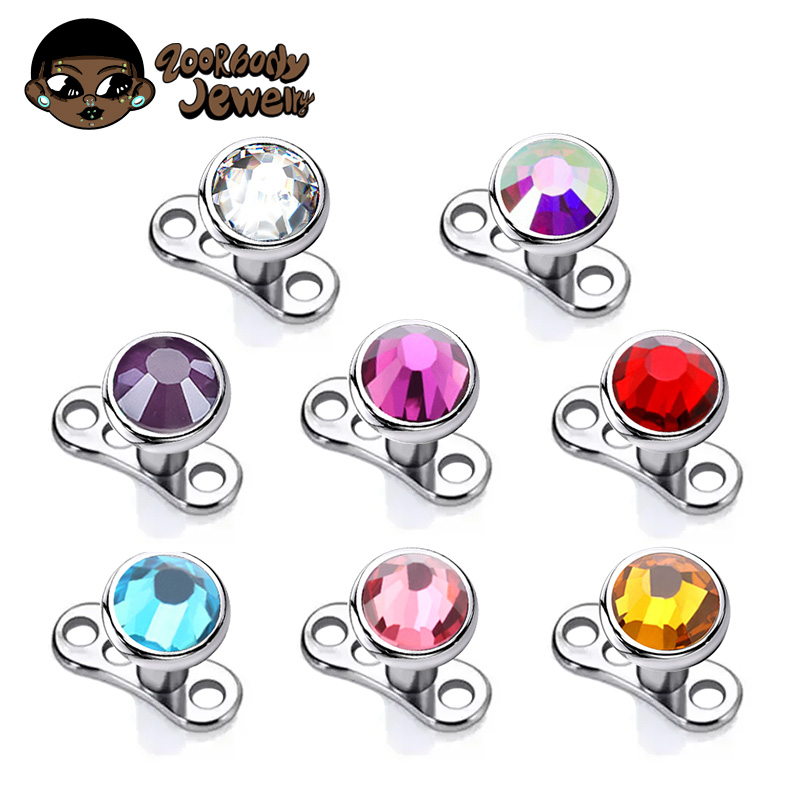 Dermal Anchor Top - G23 Titanyum Piercing Mikro Dermal Çapa