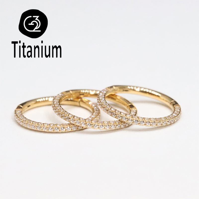 Body Jewelry Quality - ASTM F136 G23 Titanyum Piercing Septum