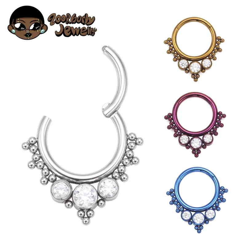 ASTM F136 Titanyum Clicker Yük - Body Jewelry Quality incelemesi ve fiyatı