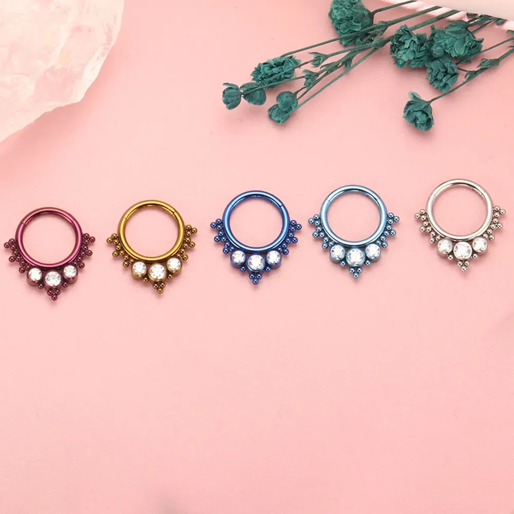 ASTM F136 Titanyum Clicker Yük - Body Jewelry Quality incelemesi ve fiyatı