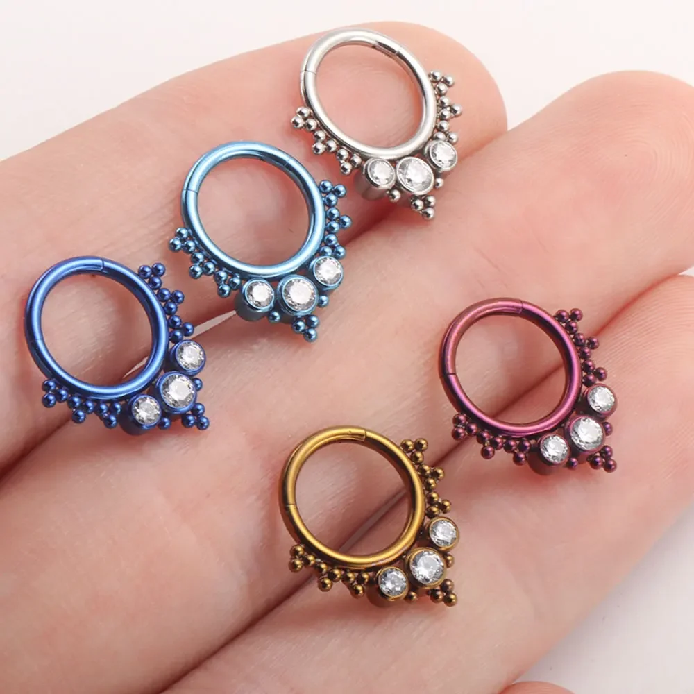ASTM F136 Titanyum Clicker Yük - Body Jewelry Quality incelemesi ve fiyatı