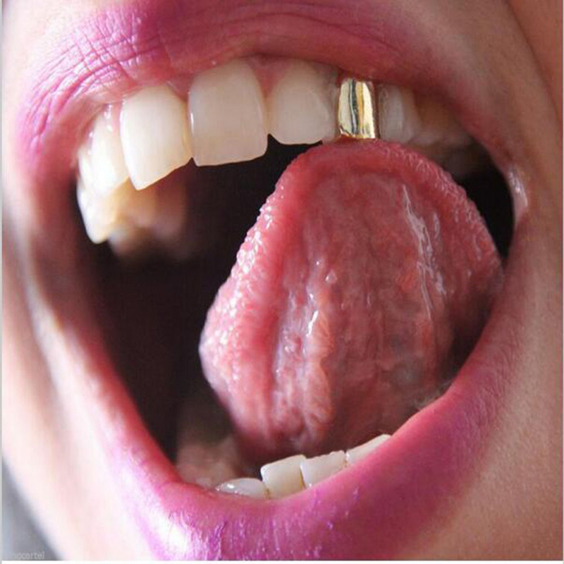 Yeni 1-3 Adet Tek Diş Kaplamal - Body Jewelry Gold Plated incelemesi ve fiyatı