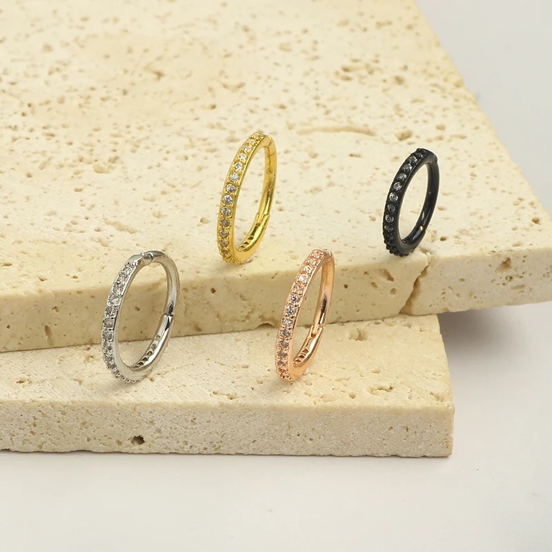 16G Şeffaf CZ Burun Halkası 31 - Body Jewelry And Earrings incelemesi ve fiyatı