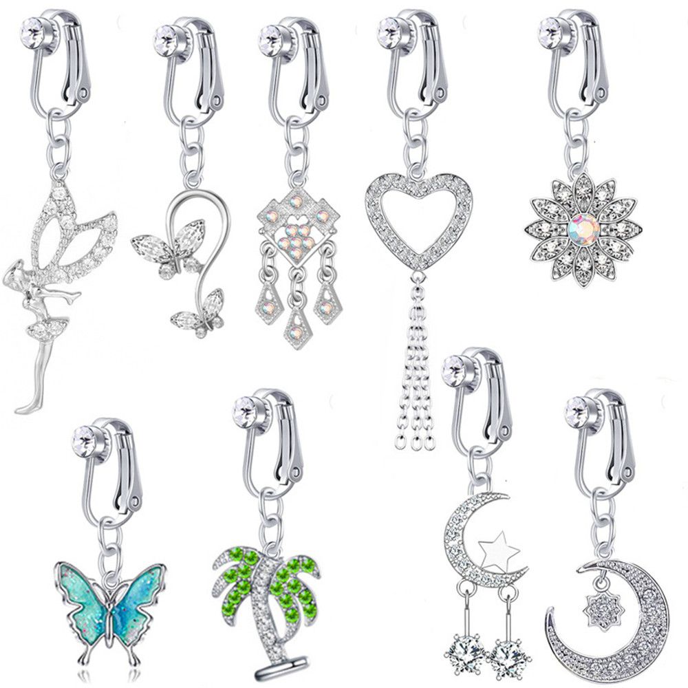 Sahte sahte göbek kelebek saht - Body Jewelry And Earrings incelemesi ve fiyatı