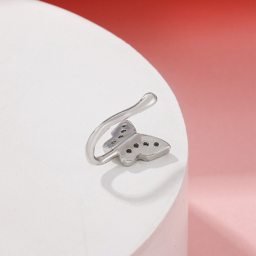 Yapay Elmas Kelebek Burun Halk - Body Jewelry And Earrings incelemesi ve fiyatı