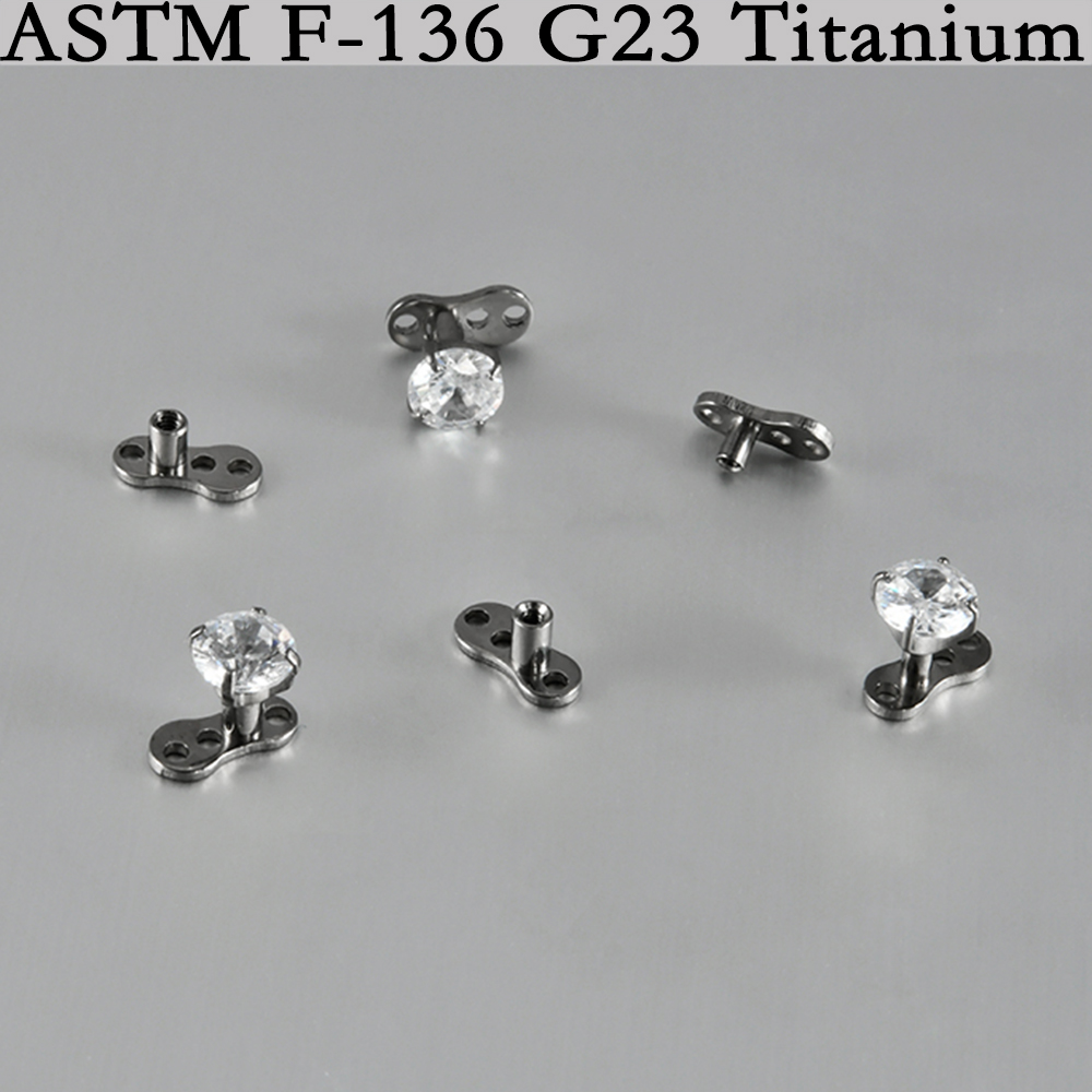 5/1 adet G23 titanyum yüzey pi - Dermal Anchor Top incelemesi ve fiyatı