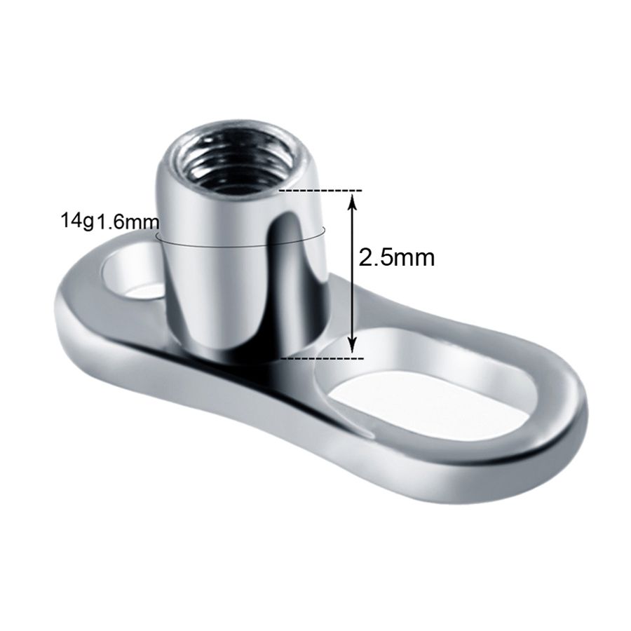 10 adet/grup G23 Titanyum Mikr - Dermal Anchor Top incelemesi ve fiyatı