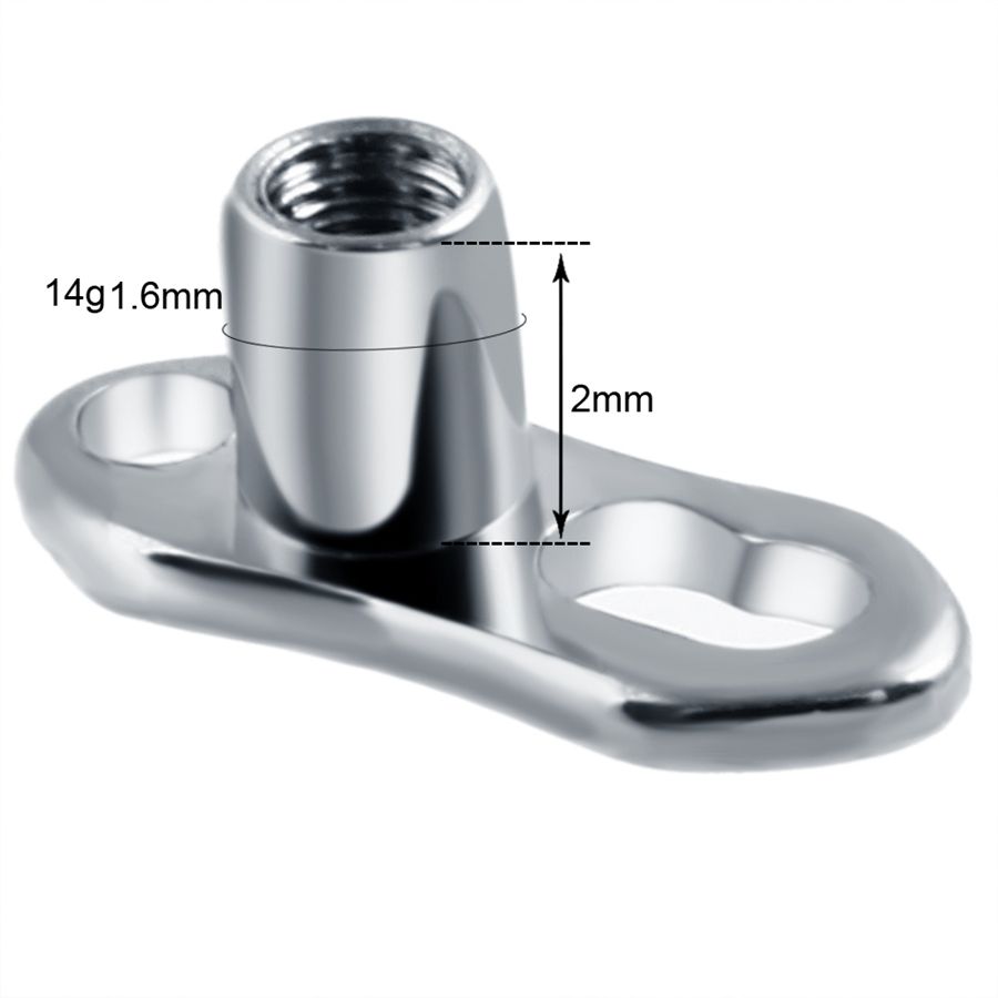 10 adet/grup G23 Titanyum Mikr - Dermal Anchor Top incelemesi ve fiyatı