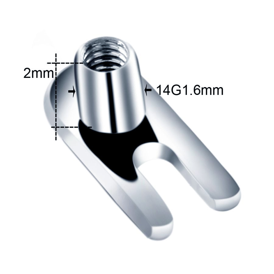 10 adet/grup G23 Titanyum Mikr - Dermal Anchor Top incelemesi ve fiyatı