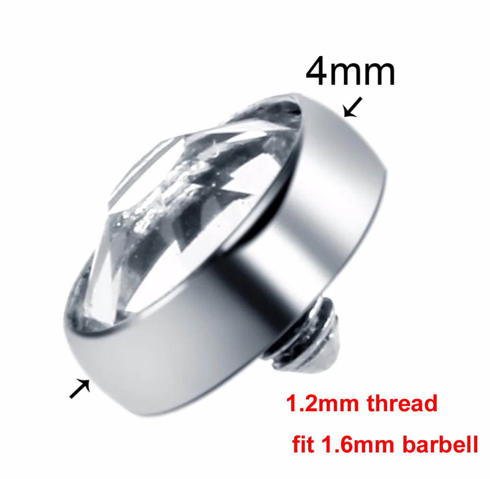1 adet G23 titanyum dermal çap - Dermal Anchor Top incelemesi ve fiyatı
