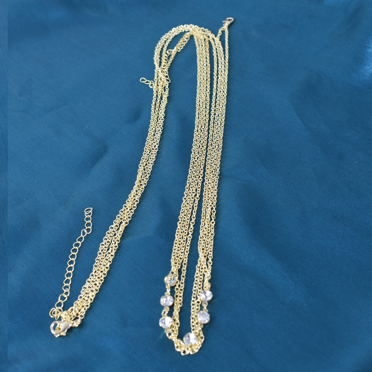 Yuvarlak Kristal Göğüs Zinciri - Body Jewelry Chest incelemesi ve fiyatı