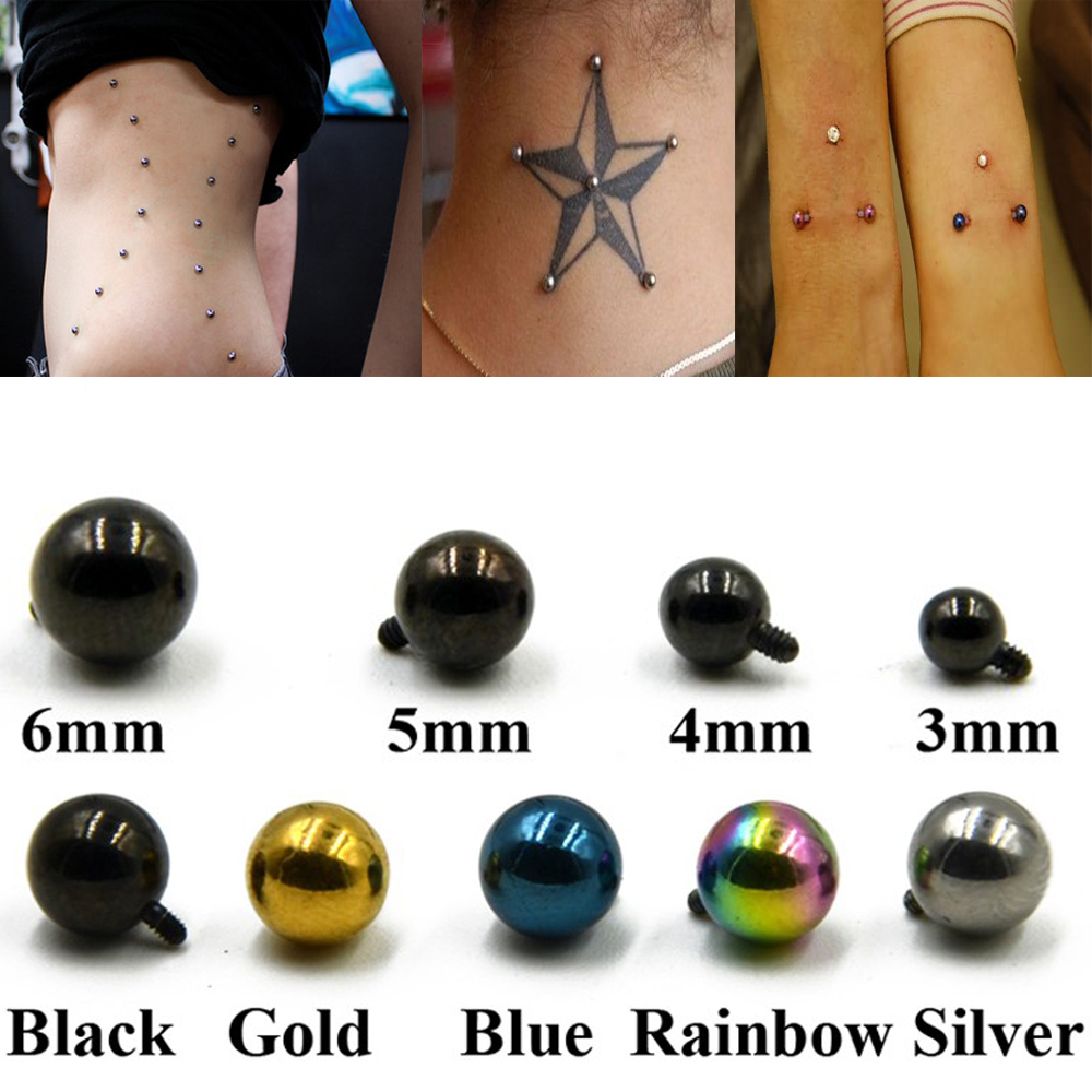 1 adet cerrahi çelik mikro Der - Dermal Anchor Top incelemesi ve fiyatı