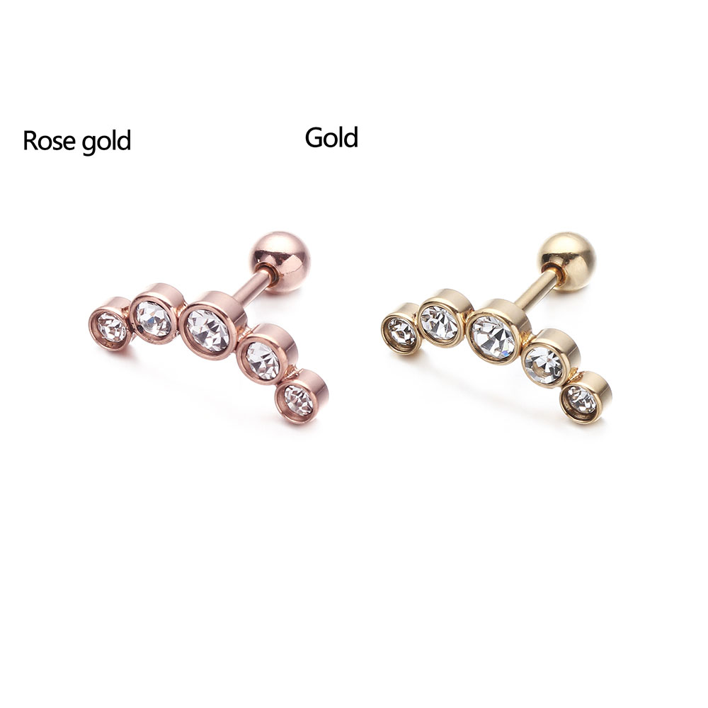1 adet moda 16G paslanmaz çeli - Body Jewelry And Earrings incelemesi ve fiyatı