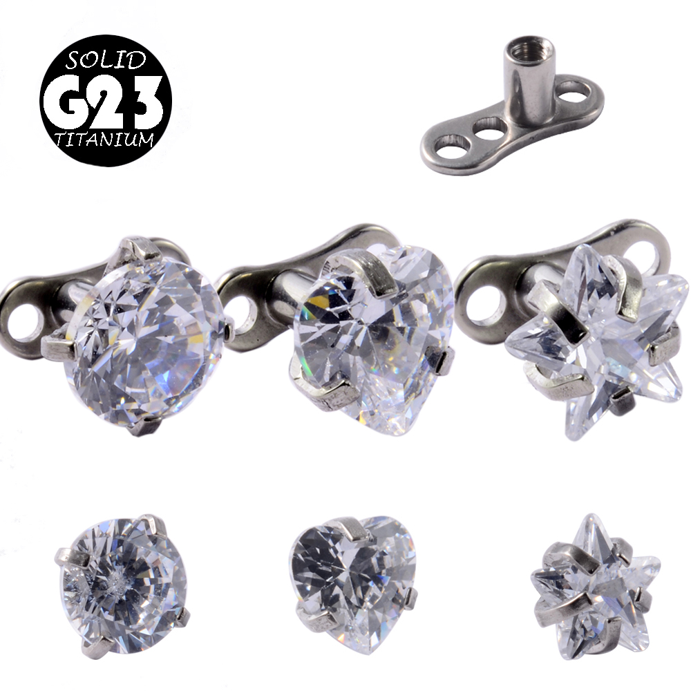 1 adet G23 titanyum Dermal çap - Dermal Anchor Top incelemesi ve fiyatı