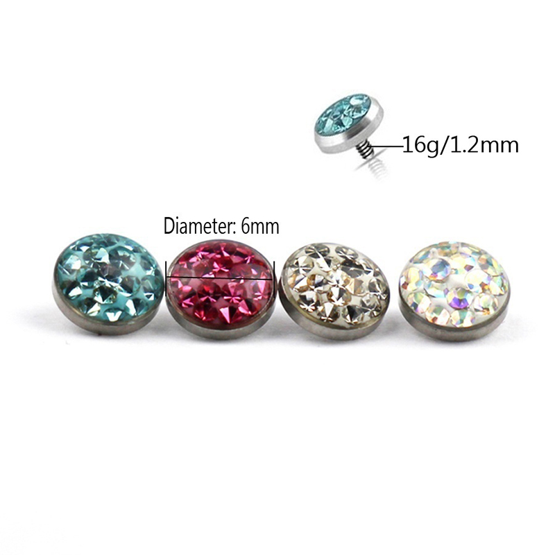 1 adet dermal çapa üst piercin - Dermal Anchor Top incelemesi ve fiyatı