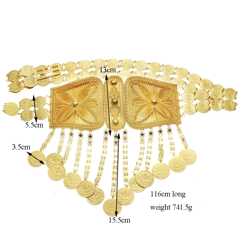 Kürt Lüks düğün takısı Altın K - Body Jewelry Gold Plated incelemesi ve fiyatı