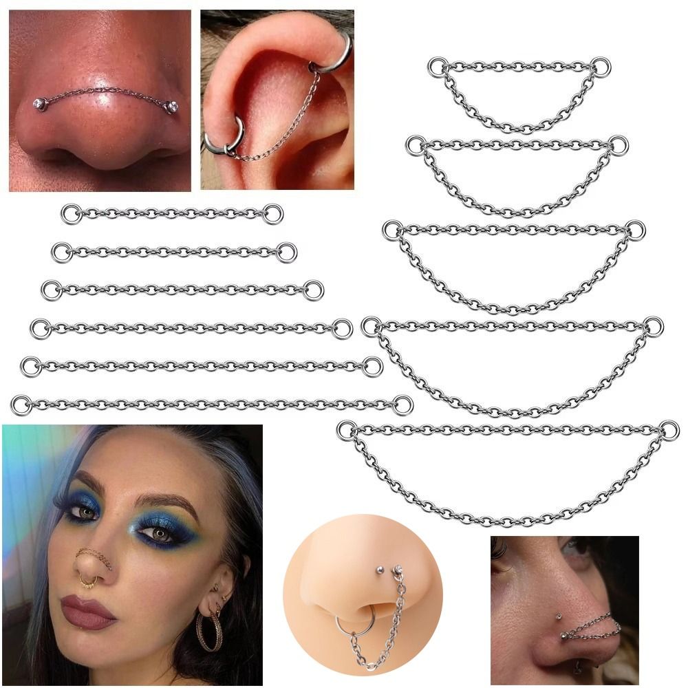 Moda Titanyum Burun Zinciri Çi - Body Jewelry Ear incelemesi ve fiyatı