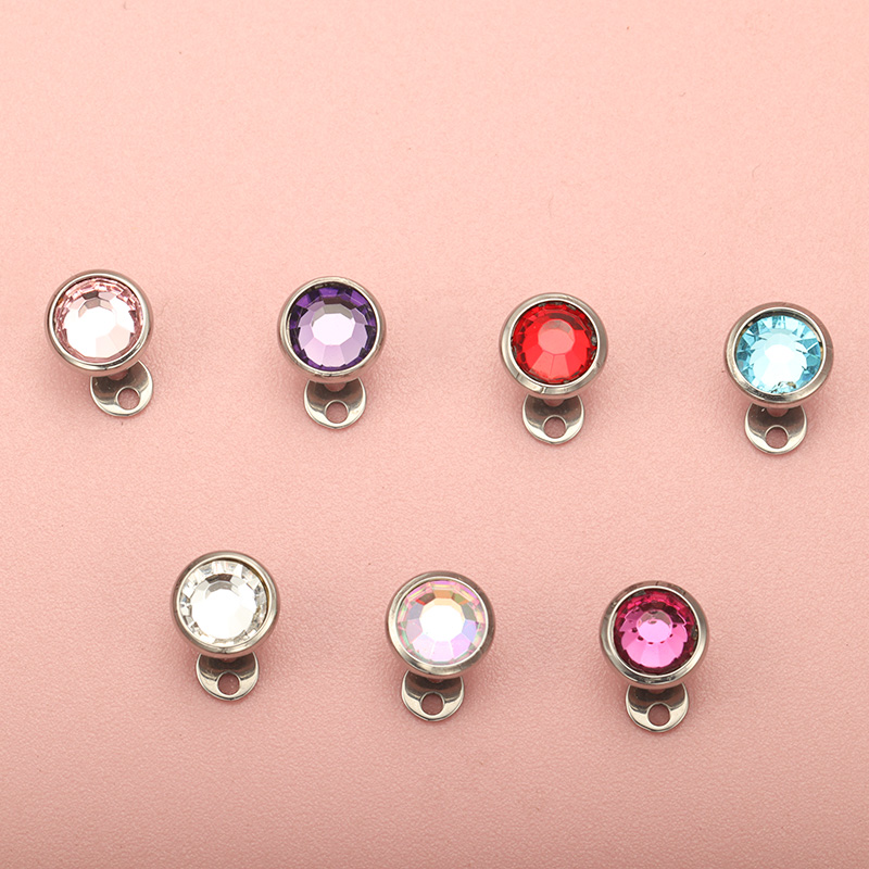 G23 Titanyum Piercing Mikro De - Dermal Anchor Top incelemesi ve fiyatı