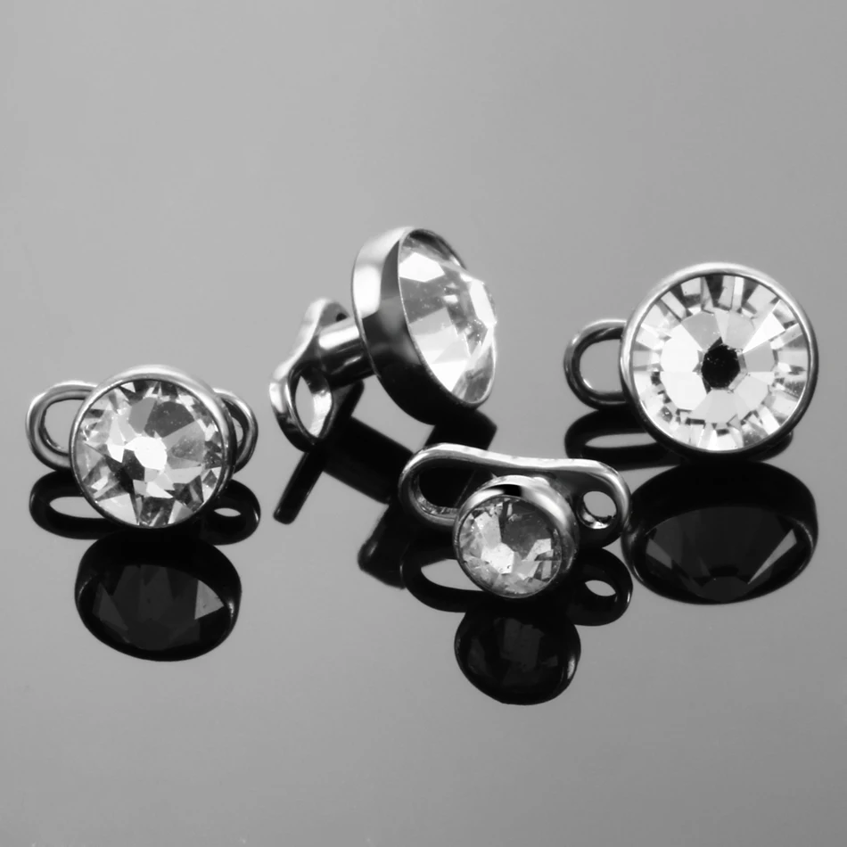 1 Adet/5 Adet Titanyum Mikro D - Dermal Anchor Top incelemesi ve fiyatı