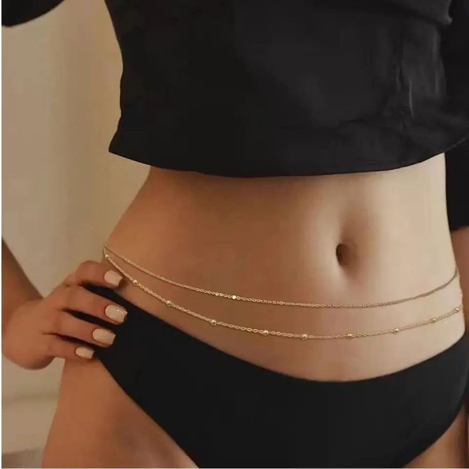 HipHop Çift Katmanlar Göbek Zi - Body Jewelry Chest incelemesi ve fiyatı
