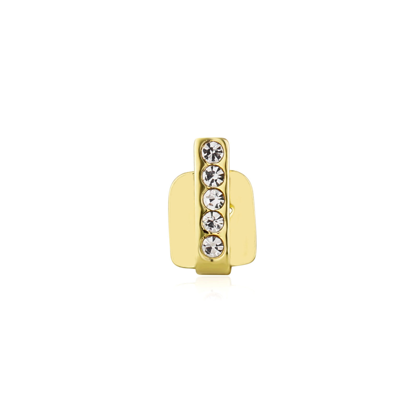 RACHELZ Hip Hop Tek Dikey Çubu - Body Jewelry Gold Plated incelemesi ve fiyatı